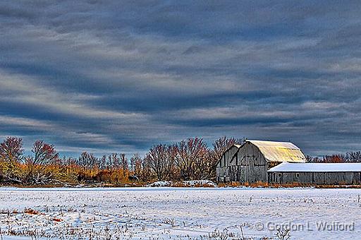 Winter Barns_48043-5.jpg - Photographed near Smiths Falls, Ontario, Canada.